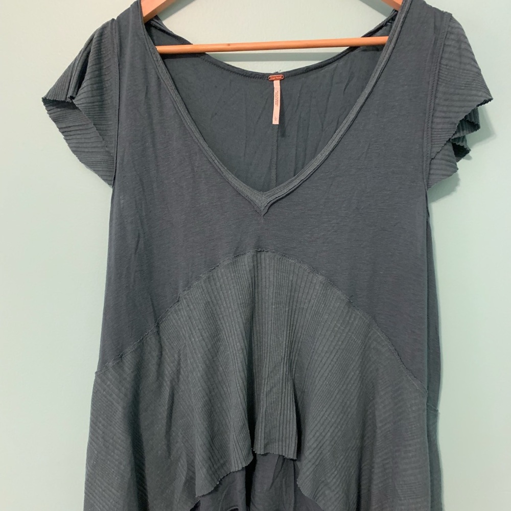 Flowy Blue Shirt